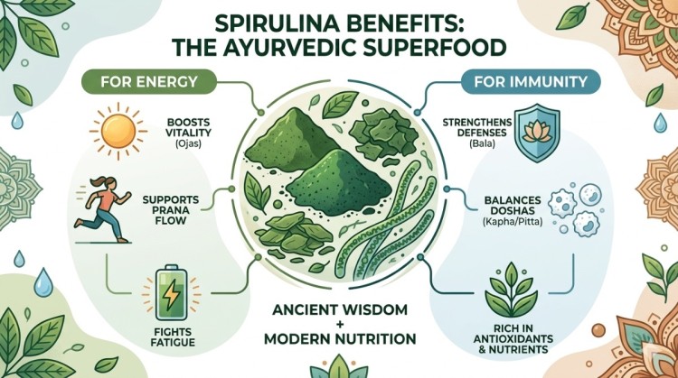 Spirulina Benefits: The Ayurvedic Superfood for Energy & Immunity