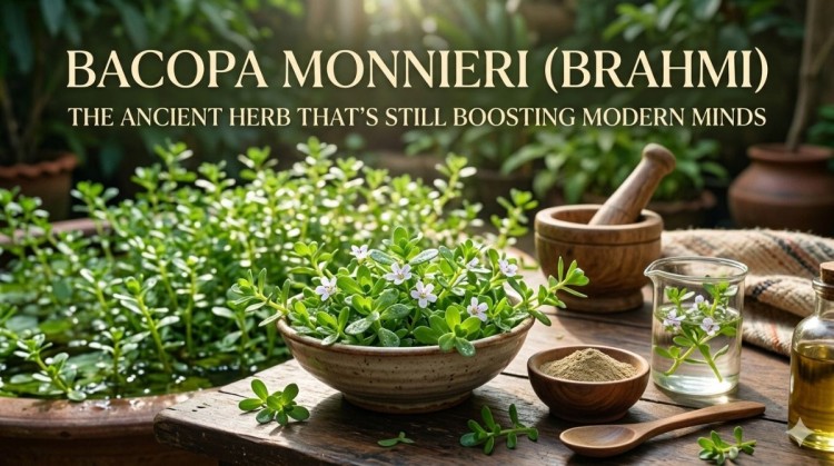 Bacopa monnieri (Brahmi) – The Ancient Herb That’s Still Boosting Modern Minds