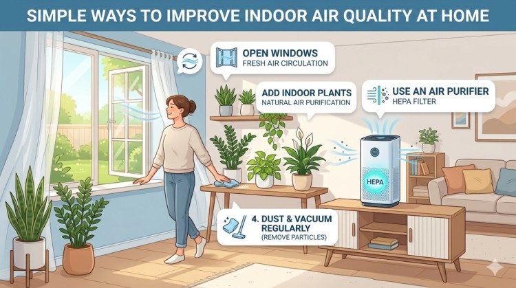 Simple Ways to Improve Air Quality at Home