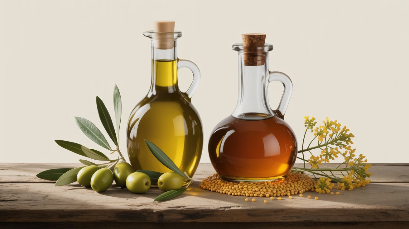 Olive Oil vs Mustard Oil