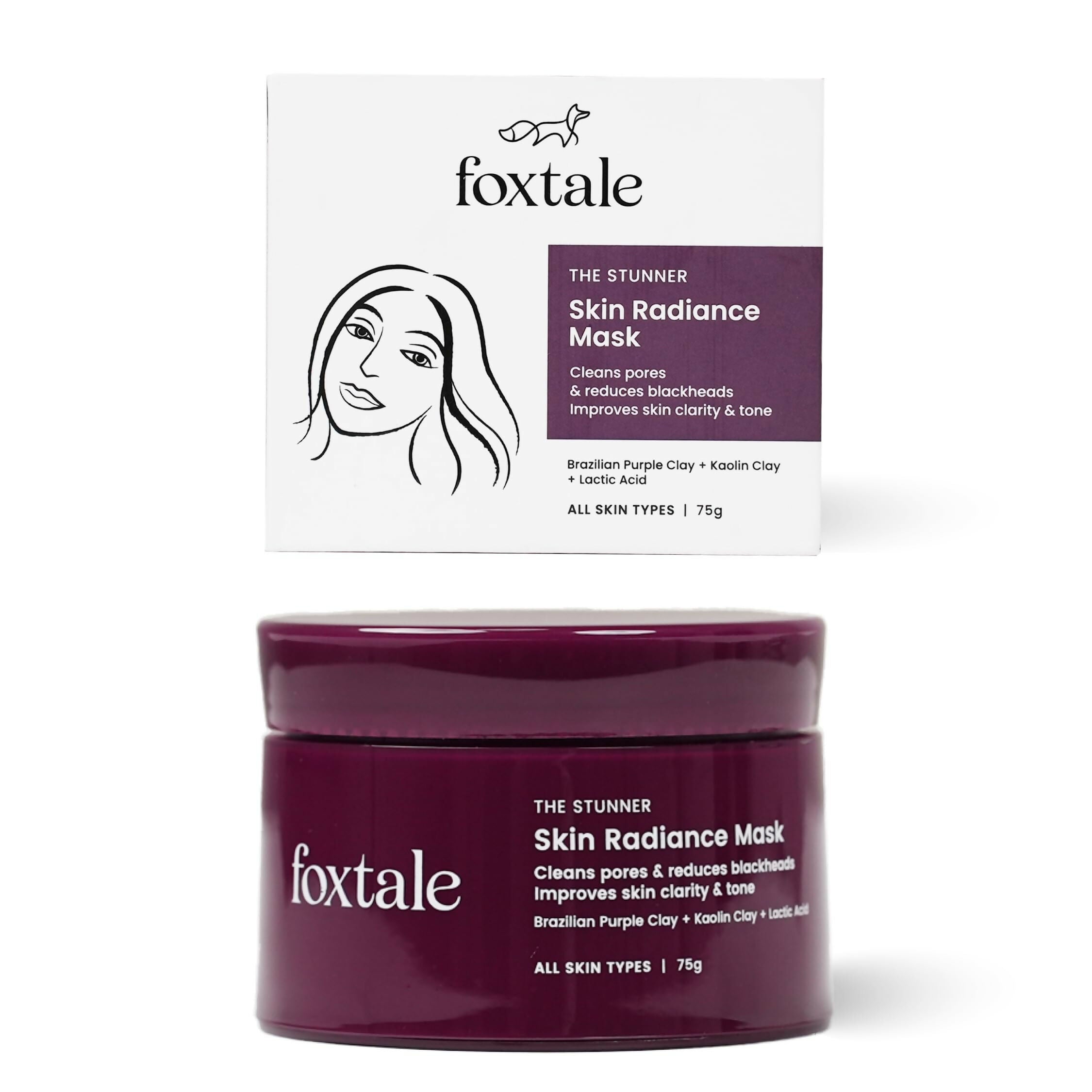 Foxtale De-Tan Face Mask