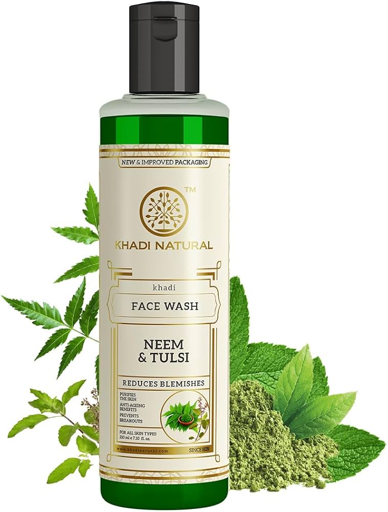 Khadi Natural Neem & Tulsi Face Wash