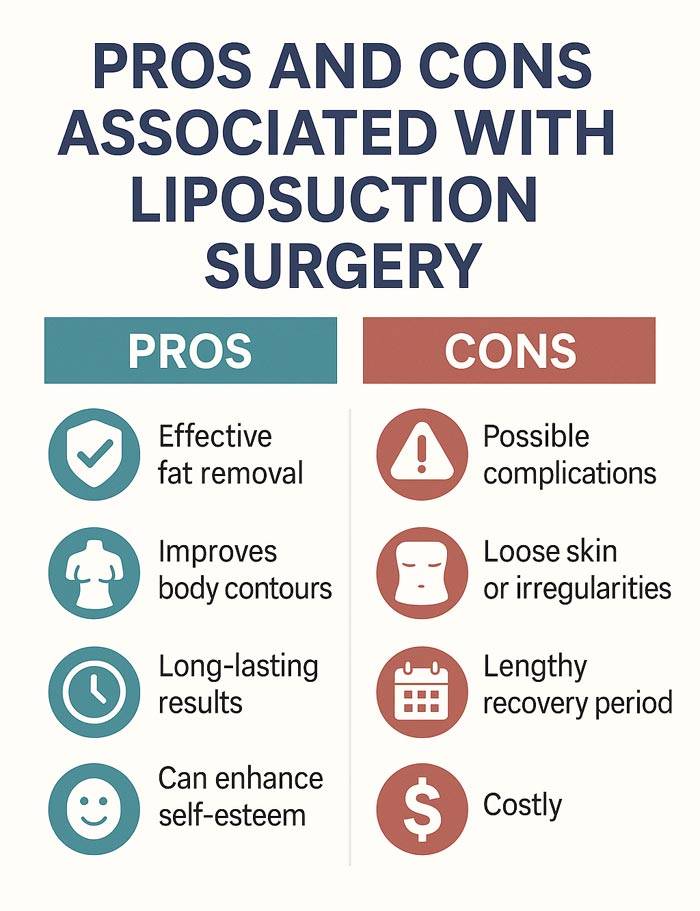 Benefits and side effects associated with surgical procedures of fat removal 