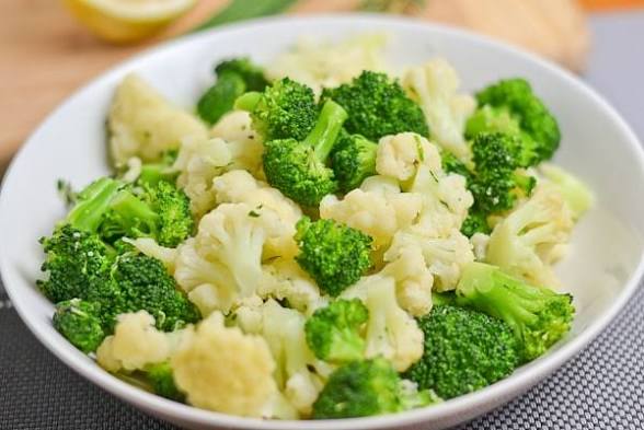 Broccoli and Cauliflower