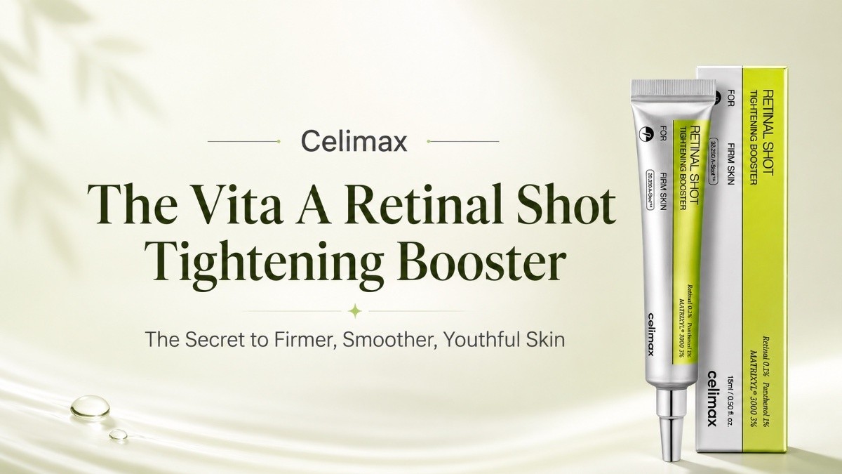 This is an image for topic Celimax The Vita A Retinal Shot Tightening Booster: The Secret to Firmer, Smoother, Youthful Skin