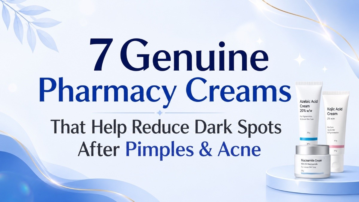 This is an image for topic 7 Genuine Pharmacy Creams That Help Reduce Dark Spots After Pimples & Acne