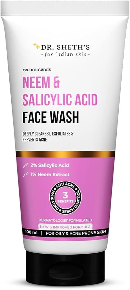 Dr. Sheth’s Neem & Salicylic Acid Face Wash