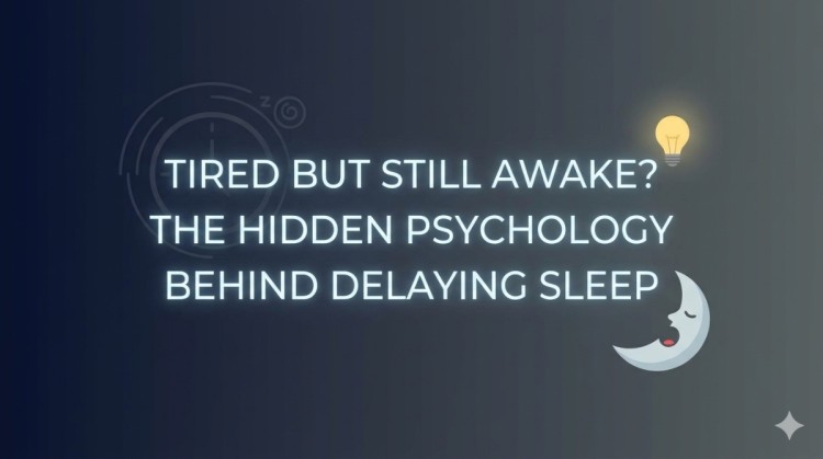 Tired But Still Awake? The Hidden Psychology Behind Delaying Sleep