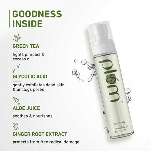 Ingredients of Plum Green Tea Revitalizing Face Mist 