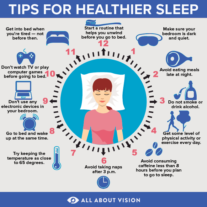 Suggestions for improving sleep quality 