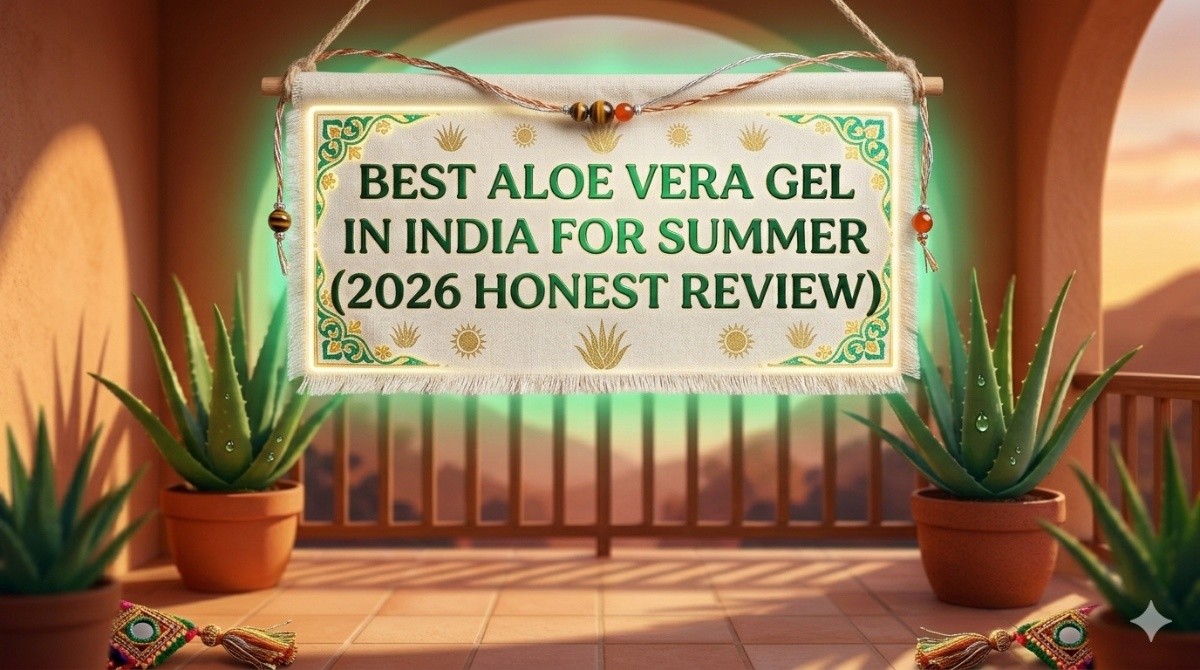 This is an image for topic Best Aloe Vera Gel in India for Summer (2026 Honest Review)
