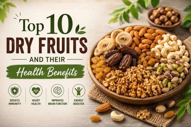 Top 10 Dry Fruits And Their Health Benefits 